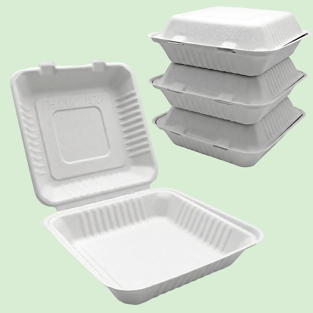 1200ml 8" Clamshell (P)