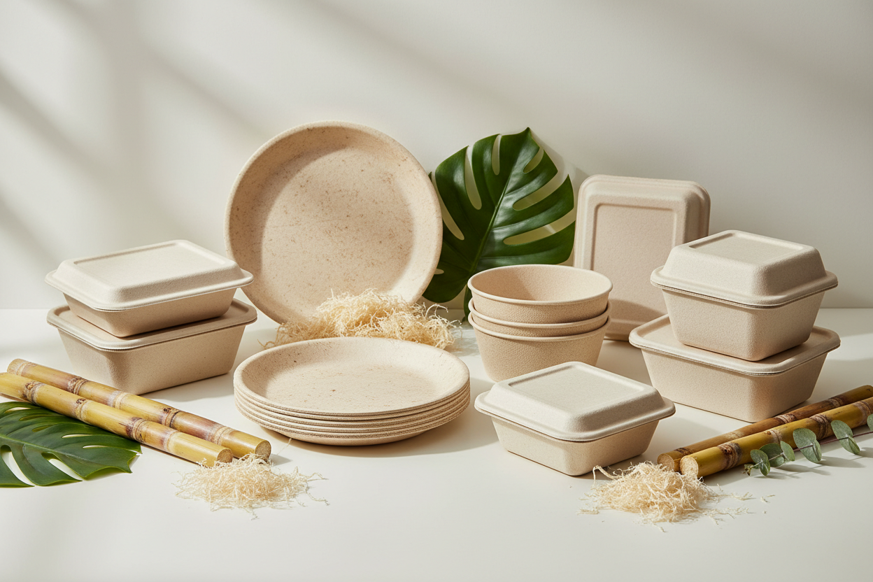 Bagasse Biodegradable